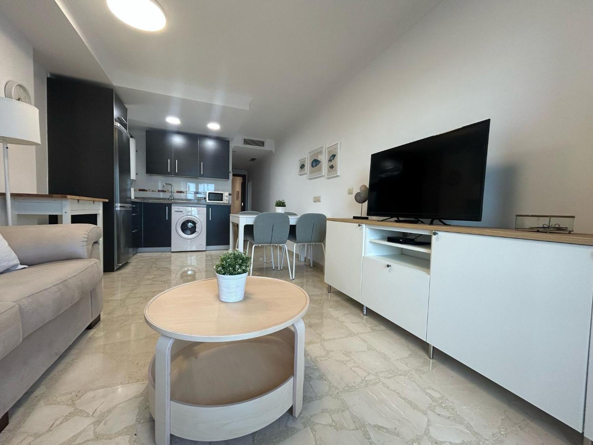 Maravilloso Apartamento En Primera Linea De Playa Con Vistas Al Mar En Caleta De Velez 2 D Esterno foto