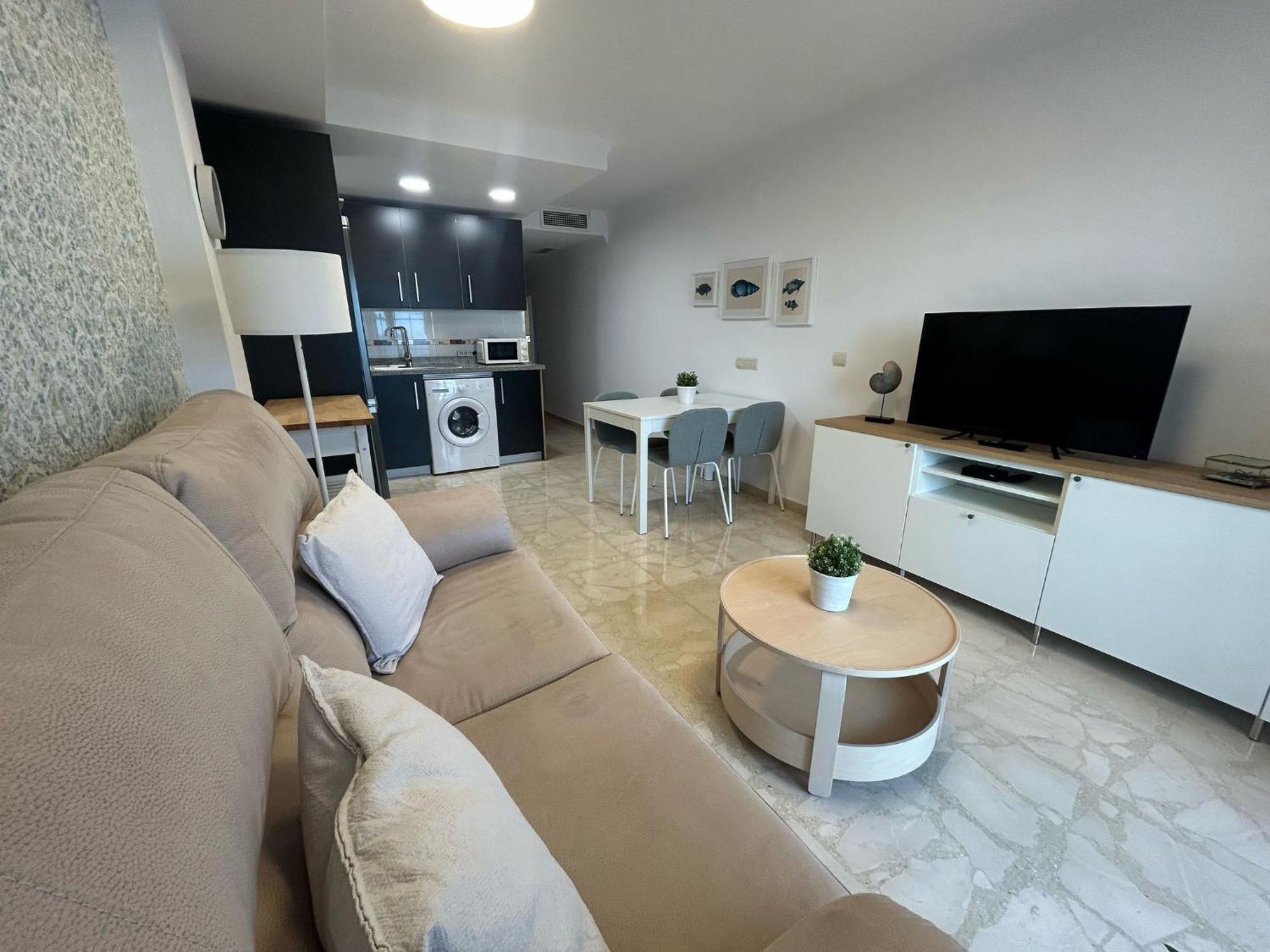 Maravilloso Apartamento En Primera Linea De Playa Con Vistas Al Mar En Caleta De Velez 2 D Esterno foto