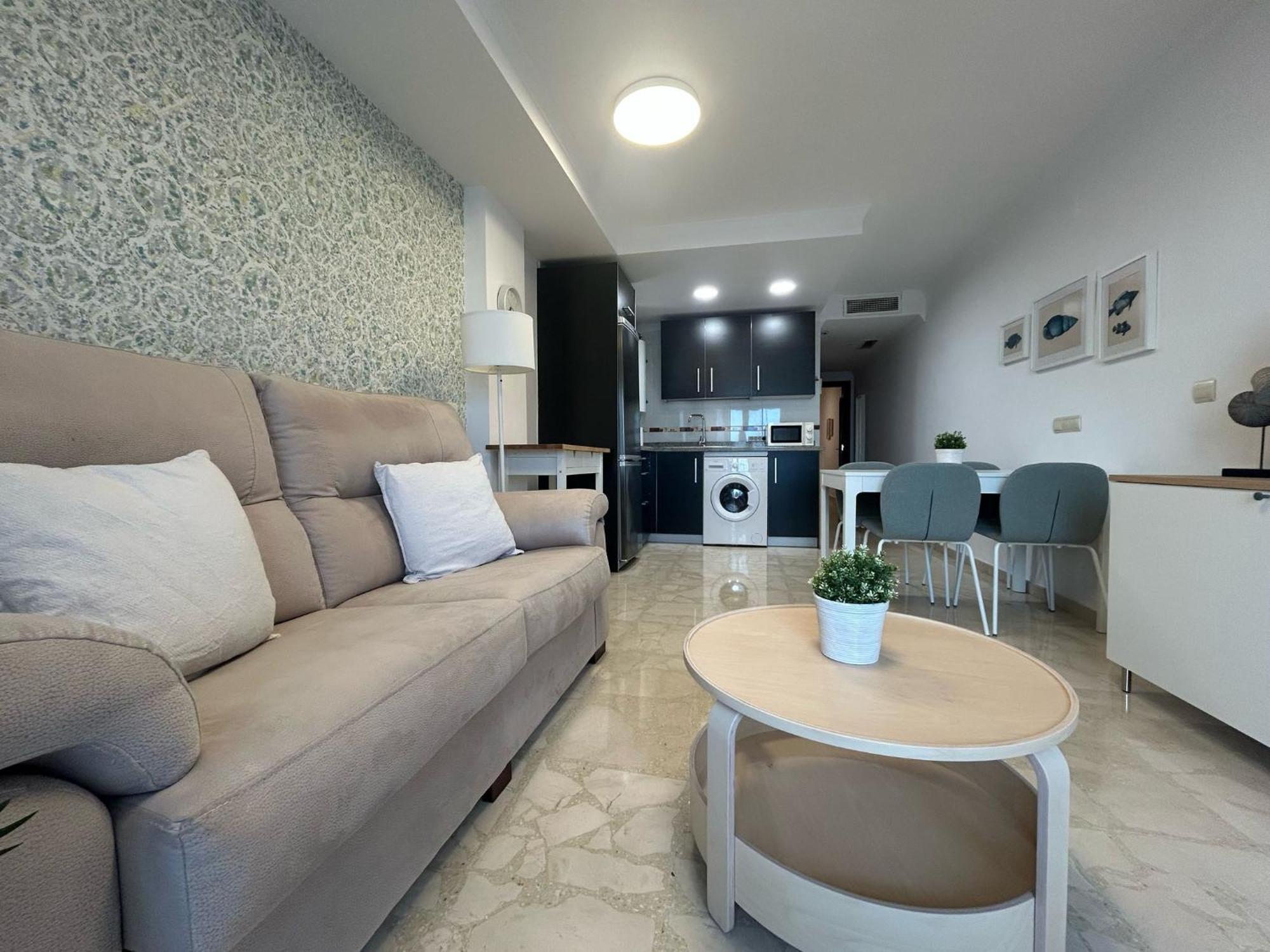 Maravilloso Apartamento En Primera Linea De Playa Con Vistas Al Mar En Caleta De Velez 2 D Esterno foto
